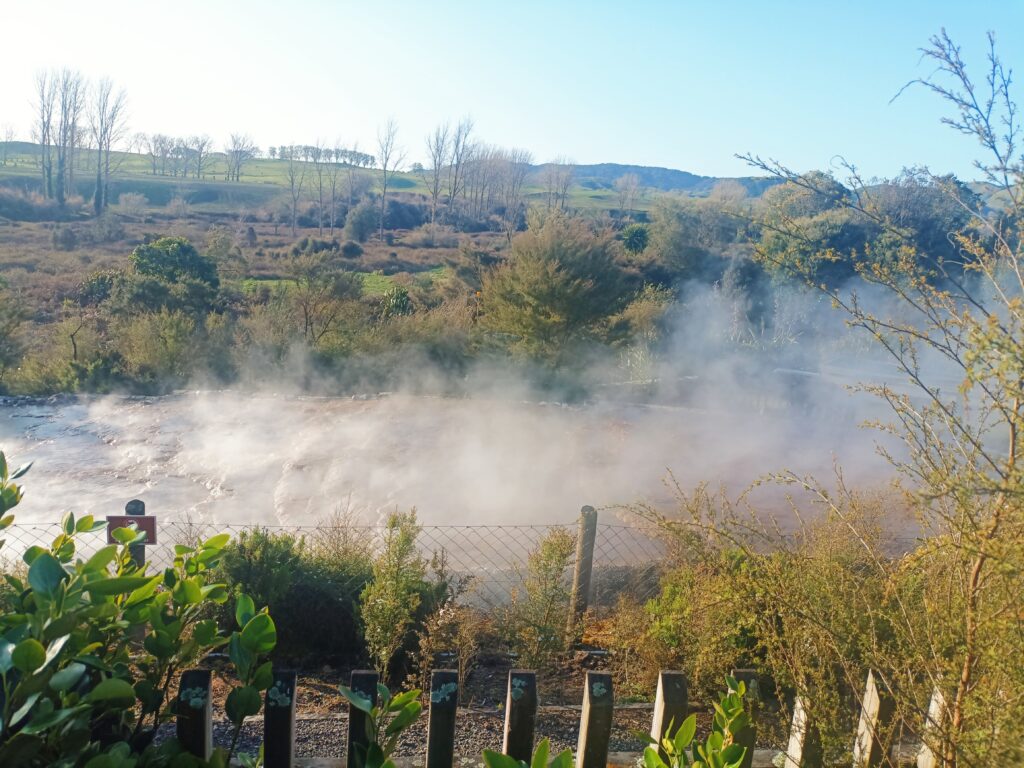 journey to New Zealand- Volcanic smoke