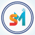 A clean, modern logo for the website "staymotivated.in" featuring the stylized and intertwined initials "SM" in a vibrant two-tone color scheme.