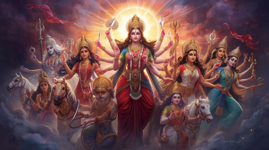 “Nav Durga Festival 2025 – Nine forms of Maa Durga with celebrations”